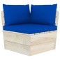 vidaXL Set Divani da Giardino su Pallet 9 pz con Cuscini Legno Abete vidaXL Set Divani da Giardino su Pallet 9 pz con Cuscini Legno Abete