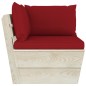 vidaXL Set Divani da Giardino su Pallet 6 pz con Cuscini Legno Abete vidaXL Set Divani da Giardino su Pallet 6 pz con Cuscini Legno Abete