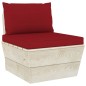 vidaXL Set Divani da Giardino su Pallet 6 pz con Cuscini Legno Abete vidaXL Set Divani da Giardino su Pallet 6 pz con Cuscini Legno Abete