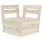 vidaXL Set Divani da Giardino su Pallet 9 pz in Legno Abete Impregnato vidaXL Set Divani da Giardino su Pallet 9 pz in Legno Abete Impregnato