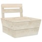 vidaXL Set Divani da Giardino su Pallet 9 pz in Legno Abete Impregnato vidaXL Set Divani da Giardino su Pallet 9 pz in Legno Abete Impregnato