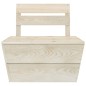vidaXL Set Divani da Giardino su Pallet 9 pz in Legno Abete Impregnato vidaXL Set Divani da Giardino su Pallet 9 pz in Legno Abete Impregnato