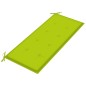 vidaXL Panca da Giardino con Cuscino 120 cm in Bambù vidaXL Panca da Giardino con Cuscino 120 cm in Bambù