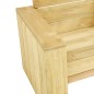 vidaXL Set Divani da Giardino 3 pz in Legno di Pino Impregnato vidaXL Set Divani da Giardino 3 pz in Legno di Pino Impregnato