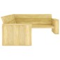 vidaXL Set Divani da Giardino 4 pz in Legno di Pino Impregnato