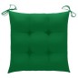 vidaXL Set da Pranzo da Giardino 5 pz Pieghevole con Cuscini in Bambù vidaXL Set da Pranzo da Giardino 5 pz Pieghevole con Cuscini in Bambù
