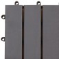 vidaXL Pannelli Decking 30 pz Grigio Slavato 30x30cm Massello d'Acacia vidaXL Pannelli Decking 30 pz Grigio Slavato 30x30cm Massello d'Acacia