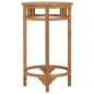 vidaXL Set da Bar da Giardino 3 pz in Legno Massello di Teak vidaXL Set da Bar da Giardino 3 pz in Legno Massello di Teak