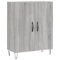 vidaXL Credenza Grigio Sonoma 69,5x34x180 cm in Legno Multistrato vidaXL Credenza Grigio Sonoma 69,5x34x180 cm in Legno Multistrato