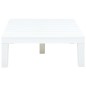 vidaXL Set Divani da Giardino 3 pz in Plastica Bianca vidaXL Set Divani da Giardino 3 pz in Plastica Bianca