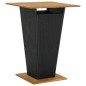 vidaXL Set da Bar da Giardino 5 pz con Cuscini in Polyrattan Nero vidaXL Set da Bar da Giardino 5 pz con Cuscini in Polyrattan Nero