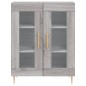 vidaXL Credenza Grigio Sonoma 69,5x34x180 cm in Legno Multistrato vidaXL Credenza Grigio Sonoma 69,5x34x180 cm in Legno Multistrato