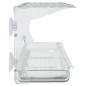 Mangiatoie per Uccelli da Finestra 2 pz in Acrilico 30x12x15 cm Mangiatoie per Uccelli da Finestra 2 pz in Acrilico 30x12x15 cm