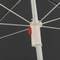 Ombrellone da Esterni con Palo in Acciaio 180 cm Antracite Ombrellone da Esterni con Palo in Acciaio 180 cm Antracite
