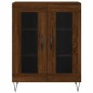 vidaXL Credenza Rovere Marrone 69,5x34x180 cm in Legno Multistrato vidaXL Credenza Rovere Marrone 69,5x34x180 cm in Legno Multistrato