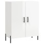 vidaXL Credenza Bianco Lucido 69,5x34x180 cm in Legno Multistrato vidaXL Credenza Bianco Lucido 69,5x34x180 cm in Legno Multistrato