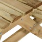 Tavolo da Picnic con Panche 220x122x72 cm in Pino Impregnato Tavolo da Picnic con Panche 220x122x72 cm in Pino Impregnato