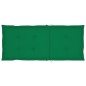 vidaXL Sedie da Giardino 6 pz con Cuscini Verdi Massello di Teak vidaXL Sedie da Giardino 6 pz con Cuscini Verdi Massello di Teak
