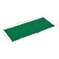 vidaXL Sedie da Giardino 6 pz con Cuscini Verdi Massello di Teak vidaXL Sedie da Giardino 6 pz con Cuscini Verdi Massello di Teak