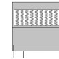 vidaXL Letto a Molle Grigio Scuro in Tessuto 180x200 cm vidaXL Letto a Molle Grigio Scuro in Tessuto 180x200 cm