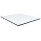 vidaXL Letto a Molle Grigio Scuro in Tessuto 200x200 cm vidaXL Letto a Molle Grigio Scuro in Tessuto 200x200 cm