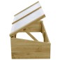 vidaXL Serre 2 pz in Legno di Pino Impregnato 100x50x35 cm vidaXL Serre 2 pz in Legno di Pino Impregnato 100x50x35 cm