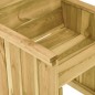 vidaXL Set Pranzo da Giardino 7pz con Cuscini Legno di Pino Impregnato vidaXL Set Pranzo da Giardino 7pz con Cuscini Legno di Pino Impregnato