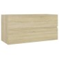 Mobile Sottolavabo Rovere Sonoma 90x38,5x45 cm in Truciolato Mobile Sottolavabo Rovere Sonoma 90x38,5x45 cm in Truciolato