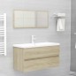 Mobile Sottolavabo Rovere Sonoma 90x38,5x45 cm in Truciolato Mobile Sottolavabo Rovere Sonoma 90x38,5x45 cm in Truciolato