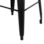 vidaXL Set da Bar 5 pz Bianco e Nero vidaXL Set da Bar 5 pz Bianco e Nero