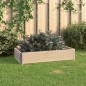 vidaXL Fioriera Rialzata 50x100 cm in Legno Massello di Pino vidaXL Fioriera Rialzata 50x100 cm in Legno Massello di Pino