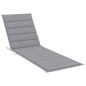 vidaXL Lettino da Giardino con Tavolino Cuscino Legno Pino Impregnato vidaXL Lettino da Giardino con Tavolino Cuscino Legno Pino Impregnato