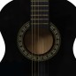vidaXL Chitarra Classica Principianti e Bambini Custodia Nera 1/2 34" vidaXL Chitarra Classica Principianti e Bambini Custodia Nera 1/2 34"