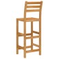 vidaXL Set da Bar da Giardino 3 pz in Legno Massello di Acacia
