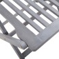vidaXL Set da Pranzo per Giardino 9 pz Legno Massello di Acacia Grigio vidaXL Set da Pranzo per Giardino 9 pz Legno Massello di Acacia Grigio