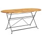 vidaXL Set da Pranzo da Giardino 7 pz in Legno Massello di Acacia vidaXL Set da Pranzo da Giardino 7 pz in Legno Massello di Acacia