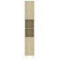 vidaXL Set Mobili da Bagno 3 pz Rovere Sonoma in Truciolato vidaXL Set Mobili da Bagno 3 pz Rovere Sonoma in Truciolato