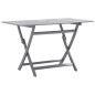 vidaXL Set da Pranzo per Giardino 5 pz Legno Massello di Acacia Grigio vidaXL Set da Pranzo per Giardino 5 pz Legno Massello di Acacia Grigio
