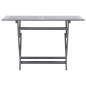 vidaXL Set da Pranzo per Giardino 5 pz Legno Massello di Acacia Grigio vidaXL Set da Pranzo per Giardino 5 pz Legno Massello di Acacia Grigio