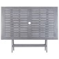 vidaXL Set da Pranzo per Giardino 5 pz Legno Massello di Acacia Grigio vidaXL Set da Pranzo per Giardino 5 pz Legno Massello di Acacia Grigio