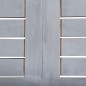 vidaXL Set da Pranzo per Giardino 5 pz Legno Massello di Acacia Grigio vidaXL Set da Pranzo per Giardino 5 pz Legno Massello di Acacia Grigio