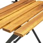 vidaXL Set da Pranzo da Giardino 5 pz in Legno Massello di Acacia