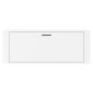 Scarpiera Bianco Lucido 100x35x38 cm in Legno Multistrato Scarpiera Bianco Lucido 100x35x38 cm in Legno Multistrato