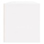Scarpiera Bianco Lucido 100x35x38 cm in Legno Multistrato Scarpiera Bianco Lucido 100x35x38 cm in Legno Multistrato