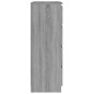 Credenza Grigio Sonoma 60x35x98,5 cm in Legno Multistrato Credenza Grigio Sonoma 60x35x98,5 cm in Legno Multistrato