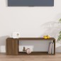 Mobile TV Rovere Marrone 100x24x32 cm in Legno Multistrato