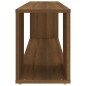 Mobile TV Rovere Marrone 100x24x32 cm in Legno Multistrato
