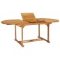 vidaXL Set da Pranzo da Giardino 7 pz in Legno Massello di Teak vidaXL Set da Pranzo da Giardino 7 pz in Legno Massello di Teak