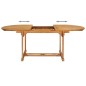 vidaXL Set da Pranzo da Giardino 7 pz in Legno Massello di Teak vidaXL Set da Pranzo da Giardino 7 pz in Legno Massello di Teak
