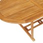 vidaXL Set da Pranzo da Giardino 7 pz in Legno Massello di Teak vidaXL Set da Pranzo da Giardino 7 pz in Legno Massello di Teak